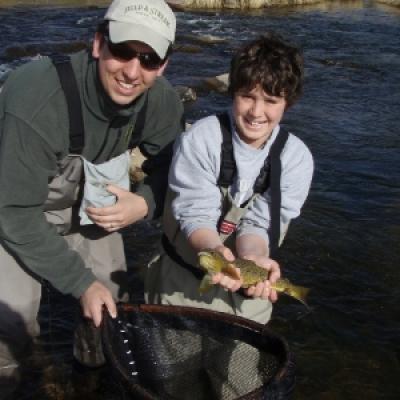Brown Father and Son April